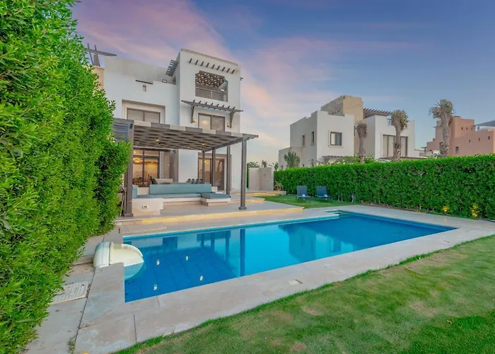 Prime 4br In Ancient Sands, El Gouna Private Swimming Pool & Lagoon Access * Hurgada