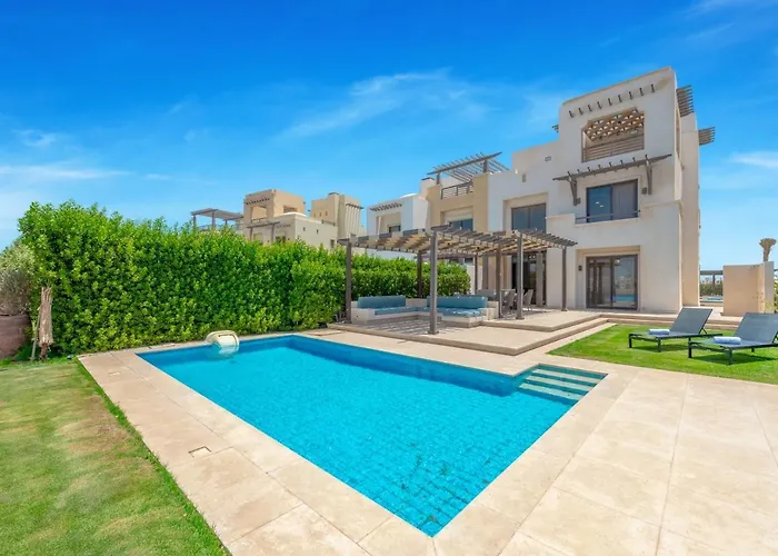 Prime 4br In Ancient Sands, El Gouna Private Swimming Pool & Lagoon Access Villa Hurgada