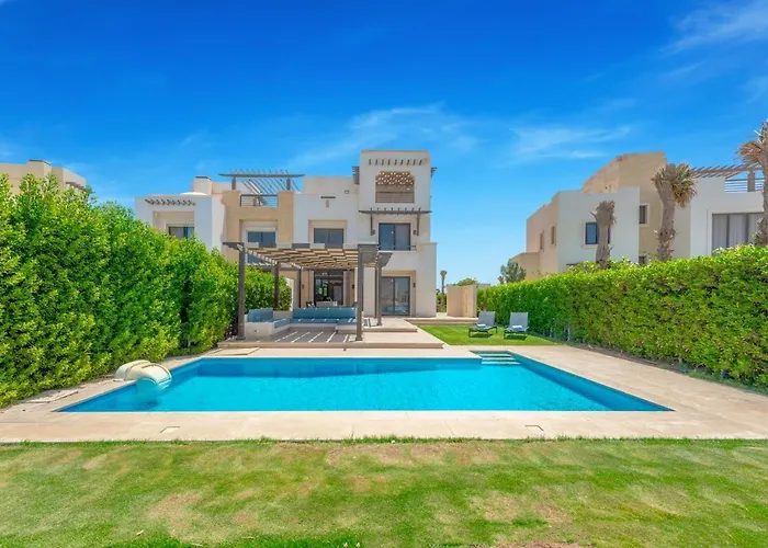 Villa Prime 4br In Ancient Sands, El Gouna Private Swimming Pool & Lagoon Access Hurgada