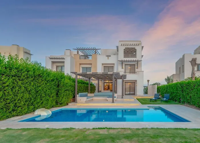 Villa Prime 4br In Ancient Sands, El Gouna Private Swimming Pool & Lagoon Access