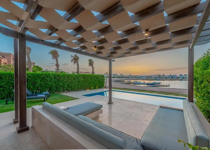 Villa Prime 4br In Ancient Sands, El Gouna Private Swimming Pool & Lagoon Access