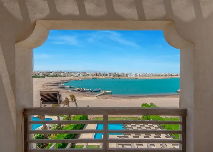 Prime 4br In Ancient Sands, El Gouna Private Swimming Pool & Lagoon Access Villa Hurgada